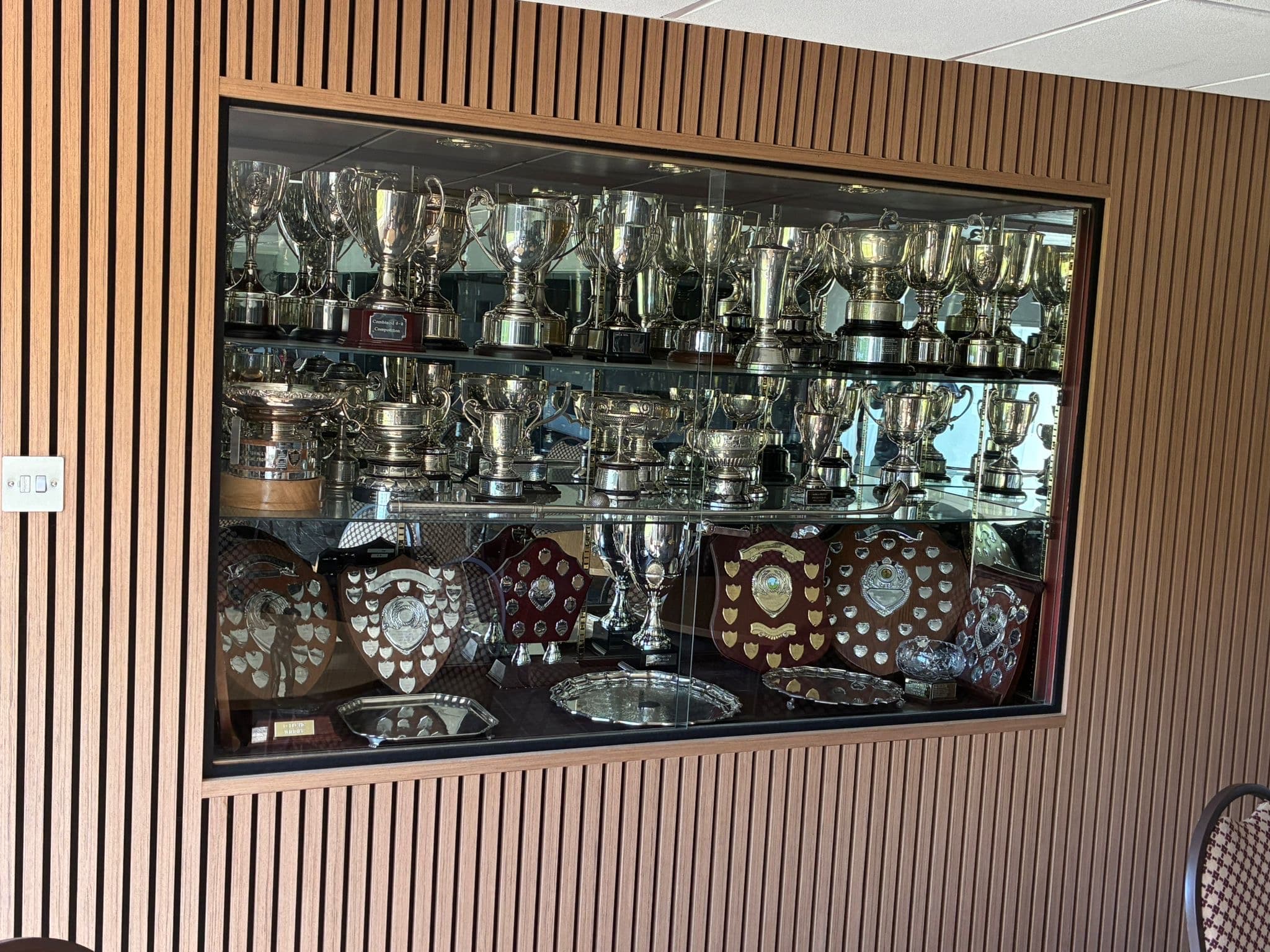 Our trophy cabinet